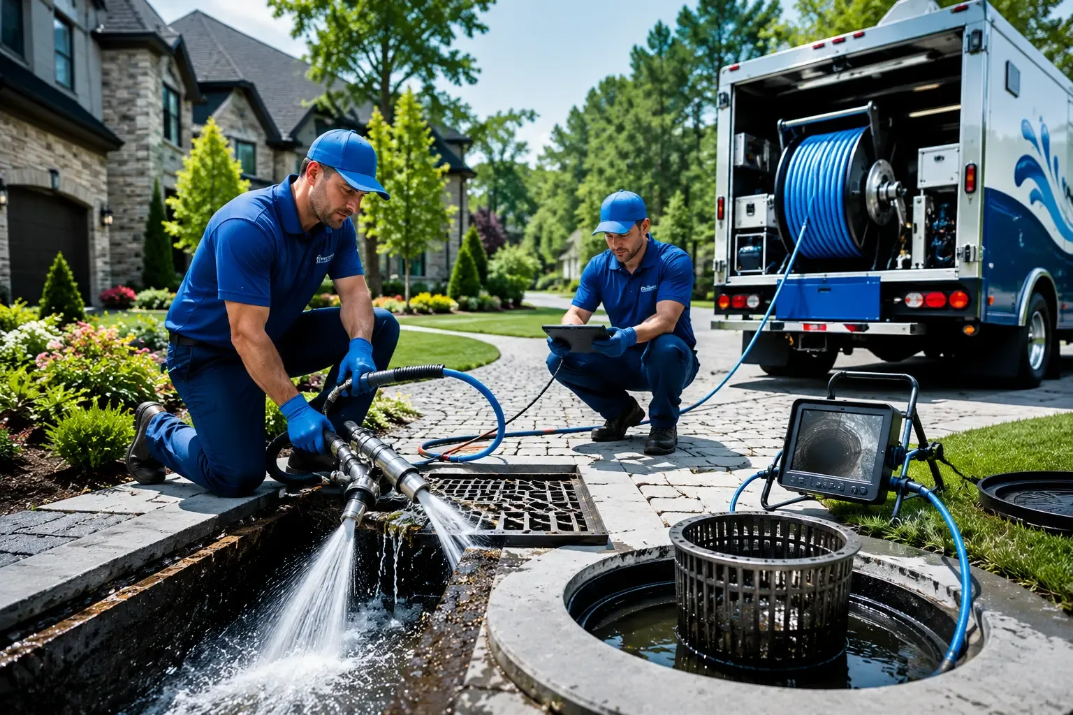 Local outdoor drain cleaning professionals in Kansas, OH